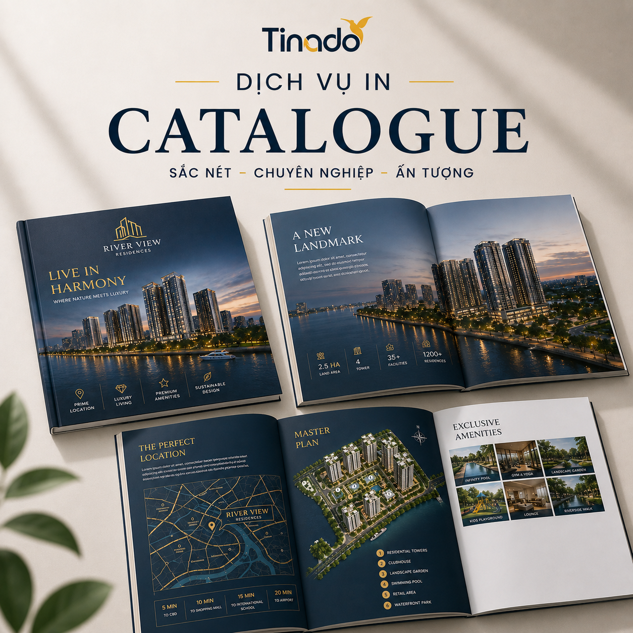 Dịch vụ in catalogue tại Tinado