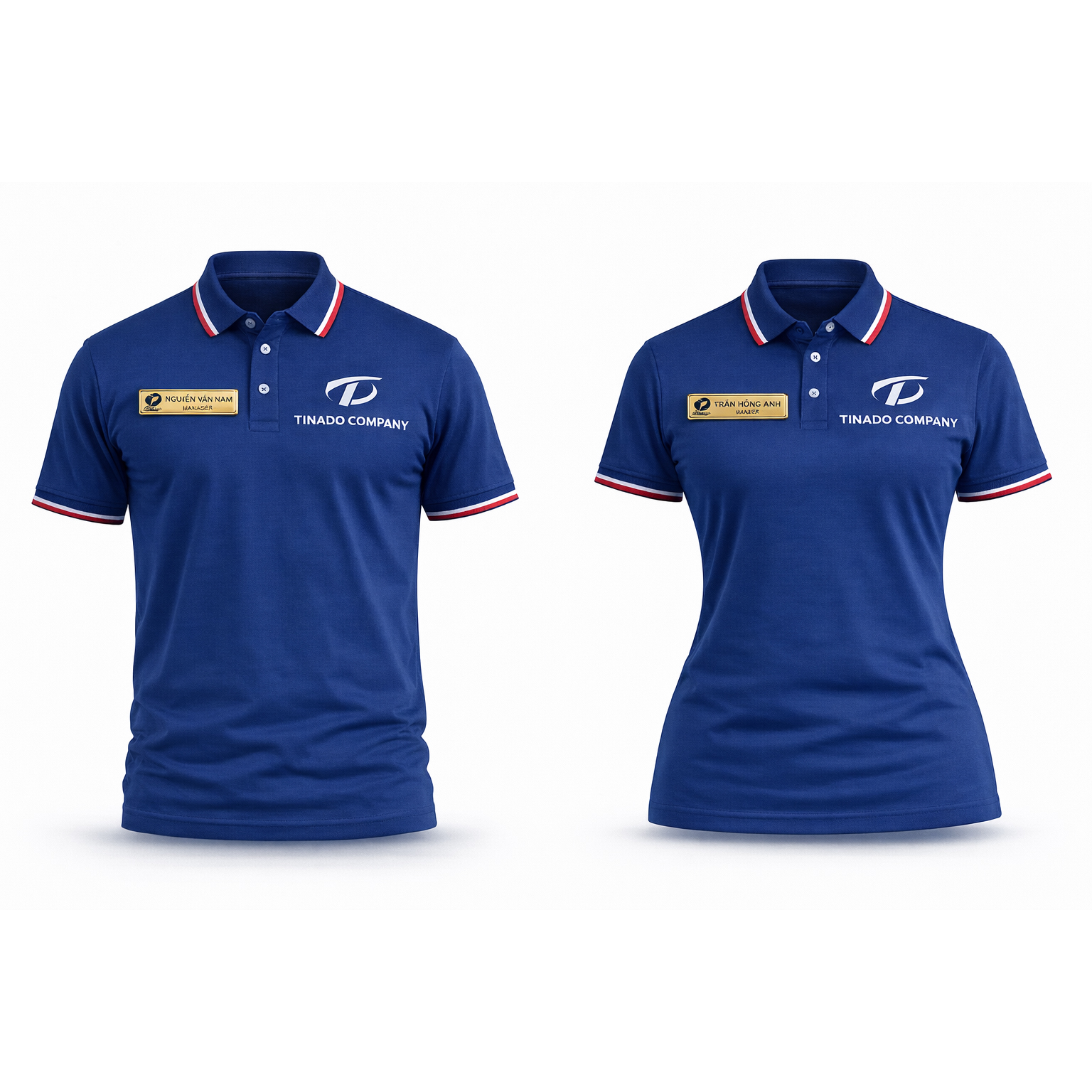 Áo Thun Đồng Phục Công Ty Màu Xanh Navy