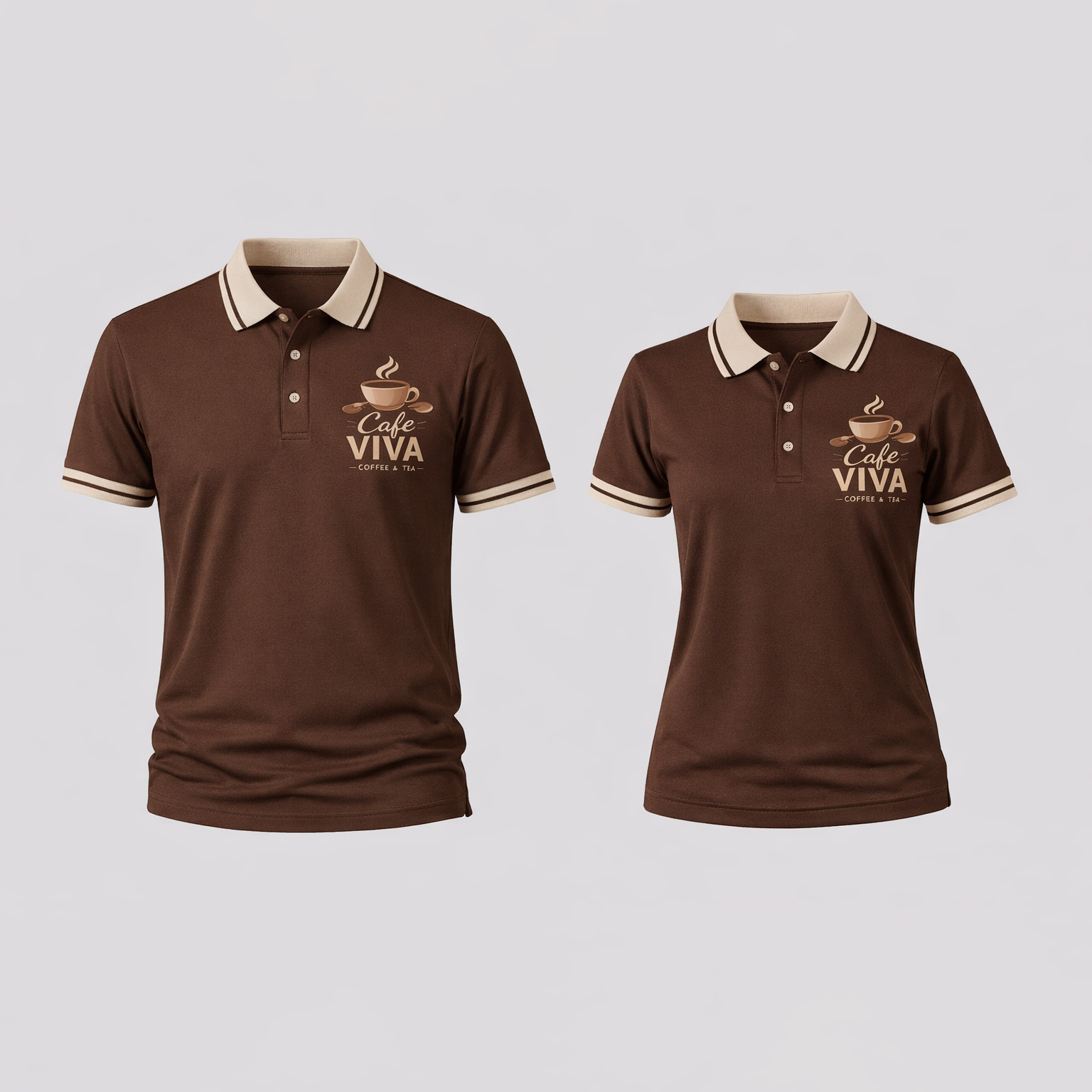 Áo polo đồng phục cafe