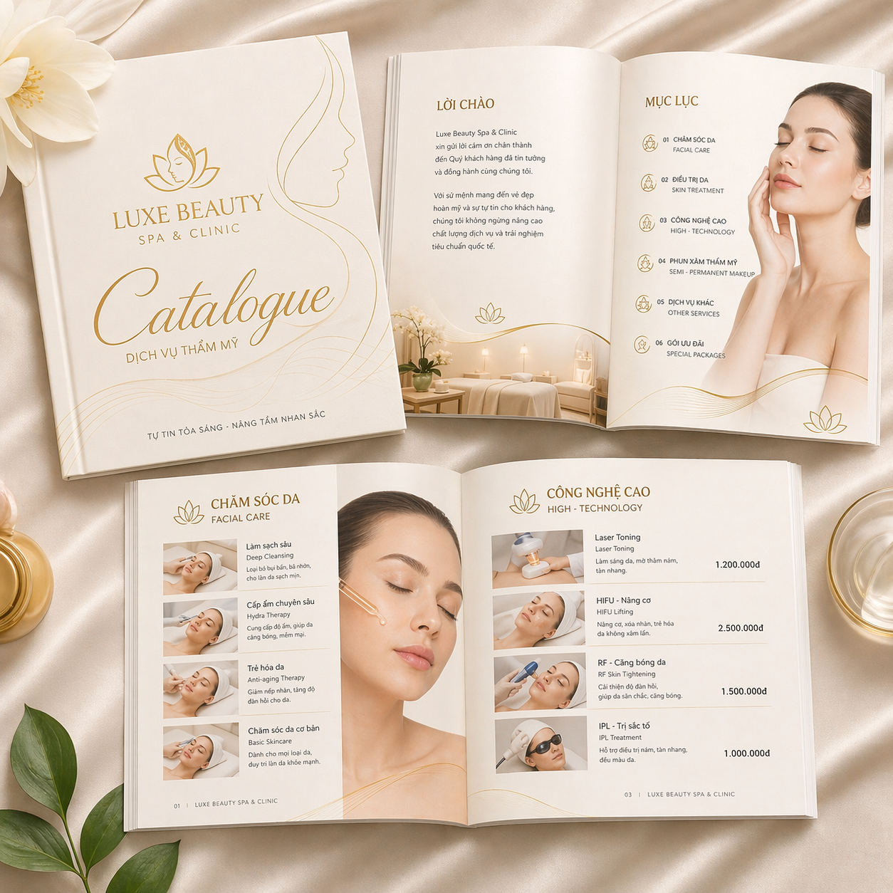 In Catalogue Thẩm Mỹ