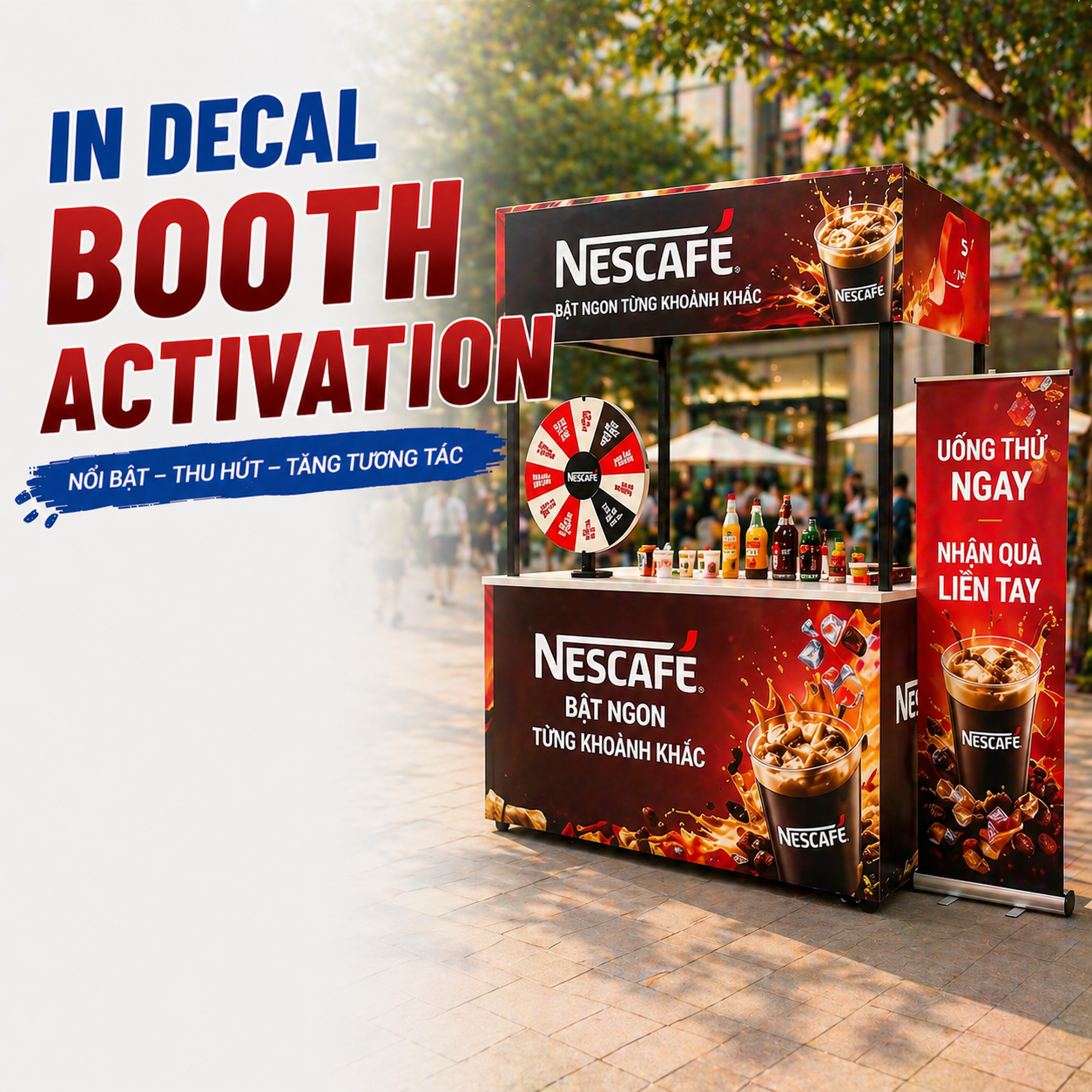 In Decal Booth Activation