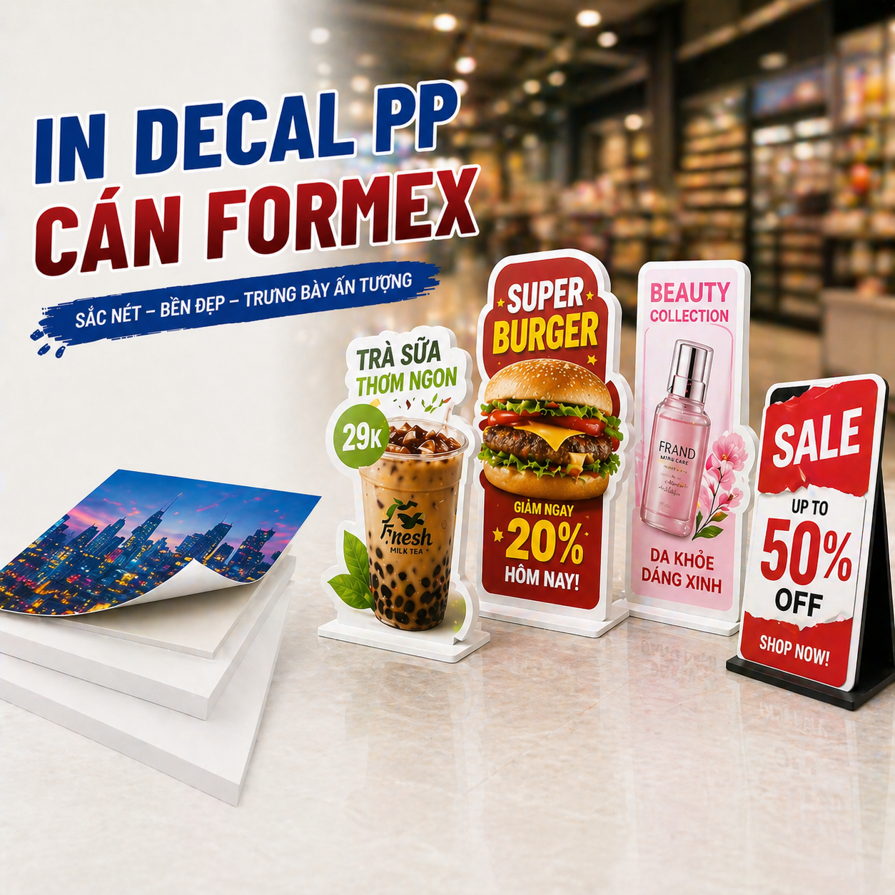 In Decal PP Cán Formex