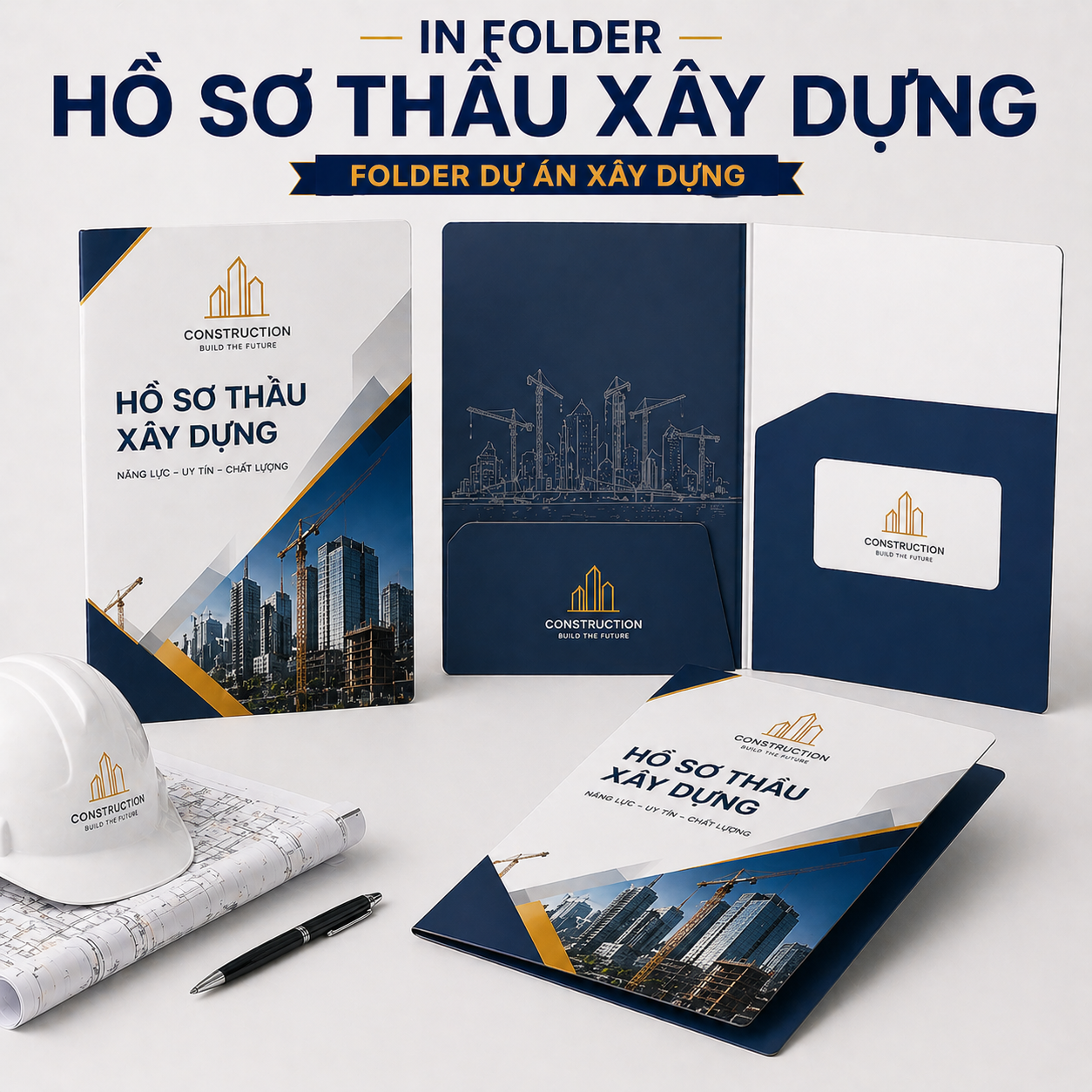 In Folder Hồ Sơ Thầu Xây Dựng