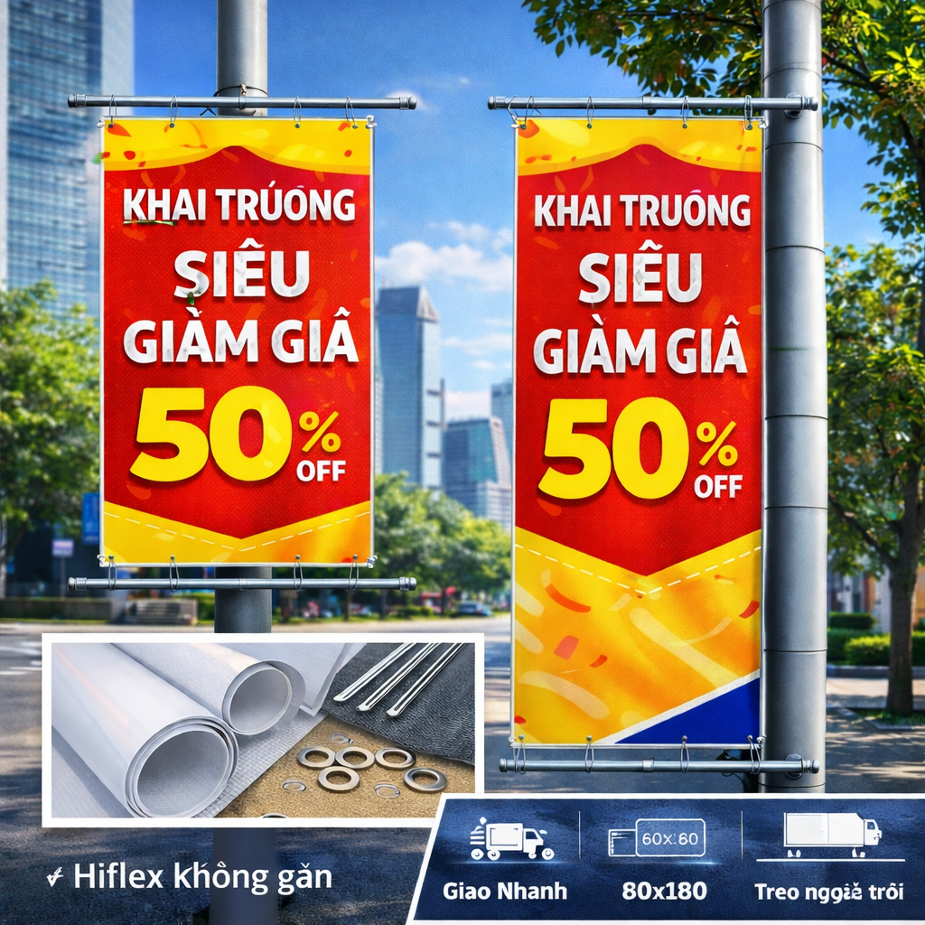 In banner bạt quảng cáo