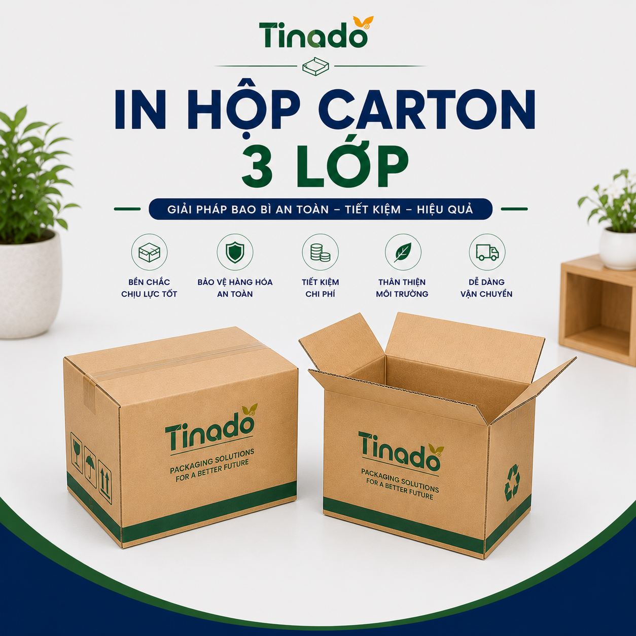 In Hộp Carton 3 Lớp