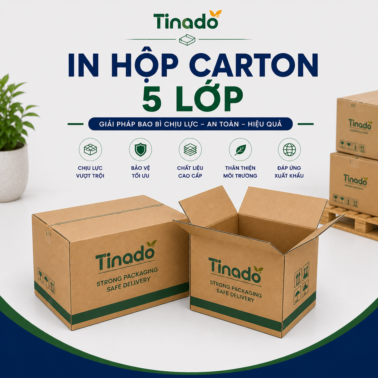 In Hộp Carton 5 Lớp