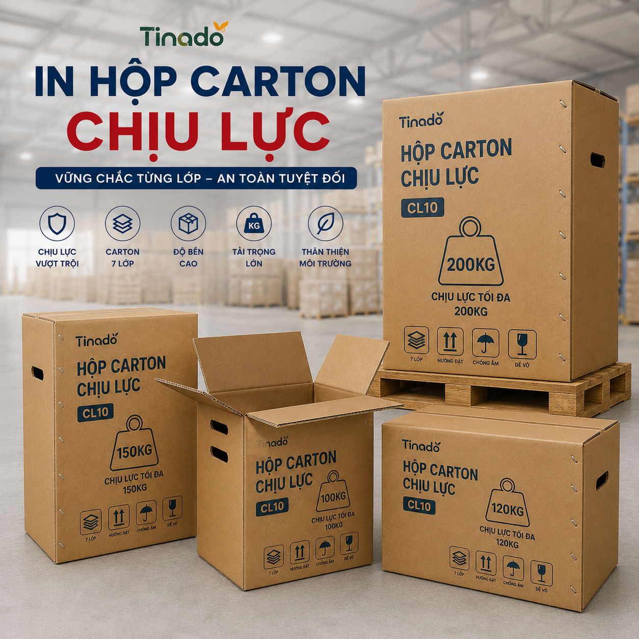 In Hộp Carton Chịu Lực