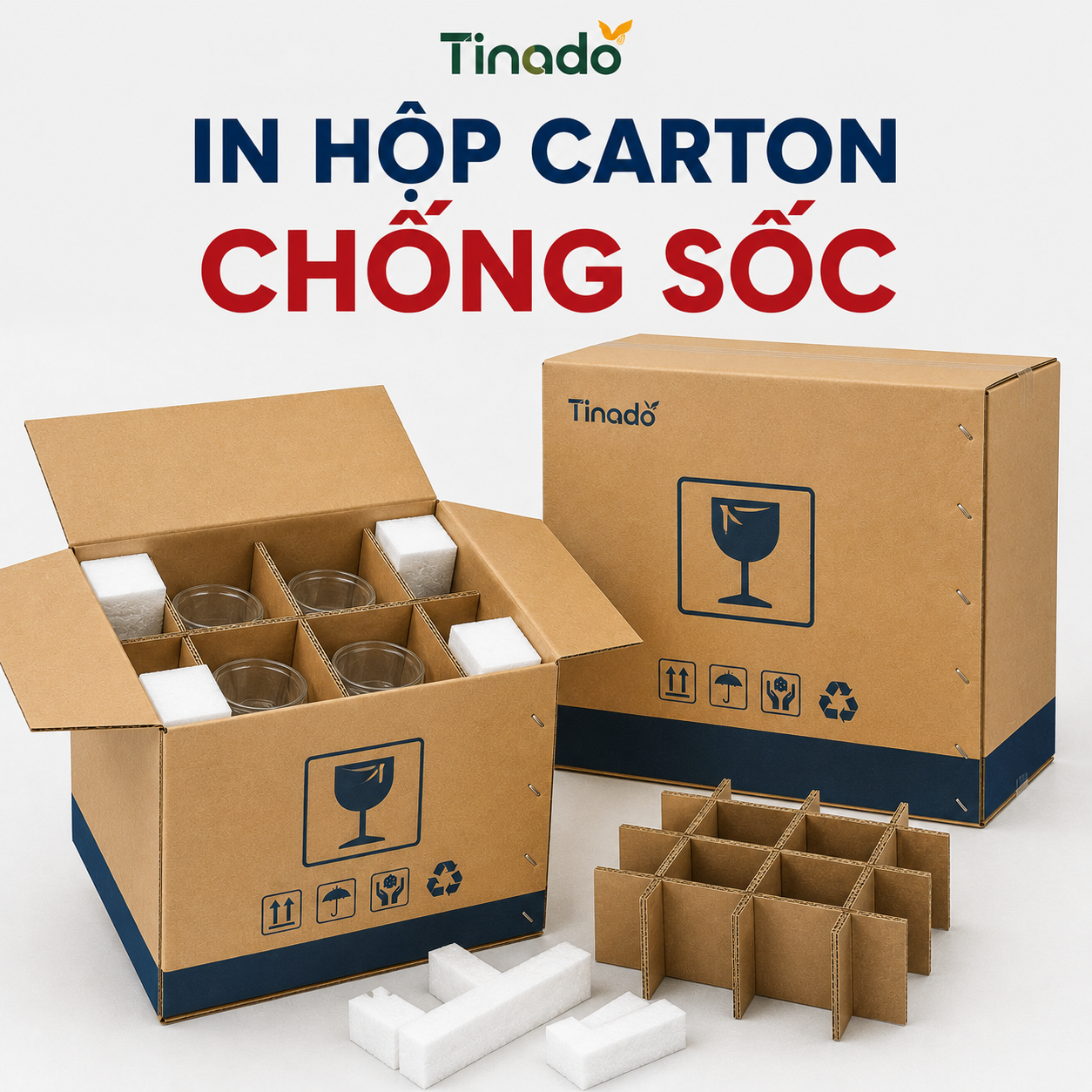 In Hộp Carton Chống Sốc