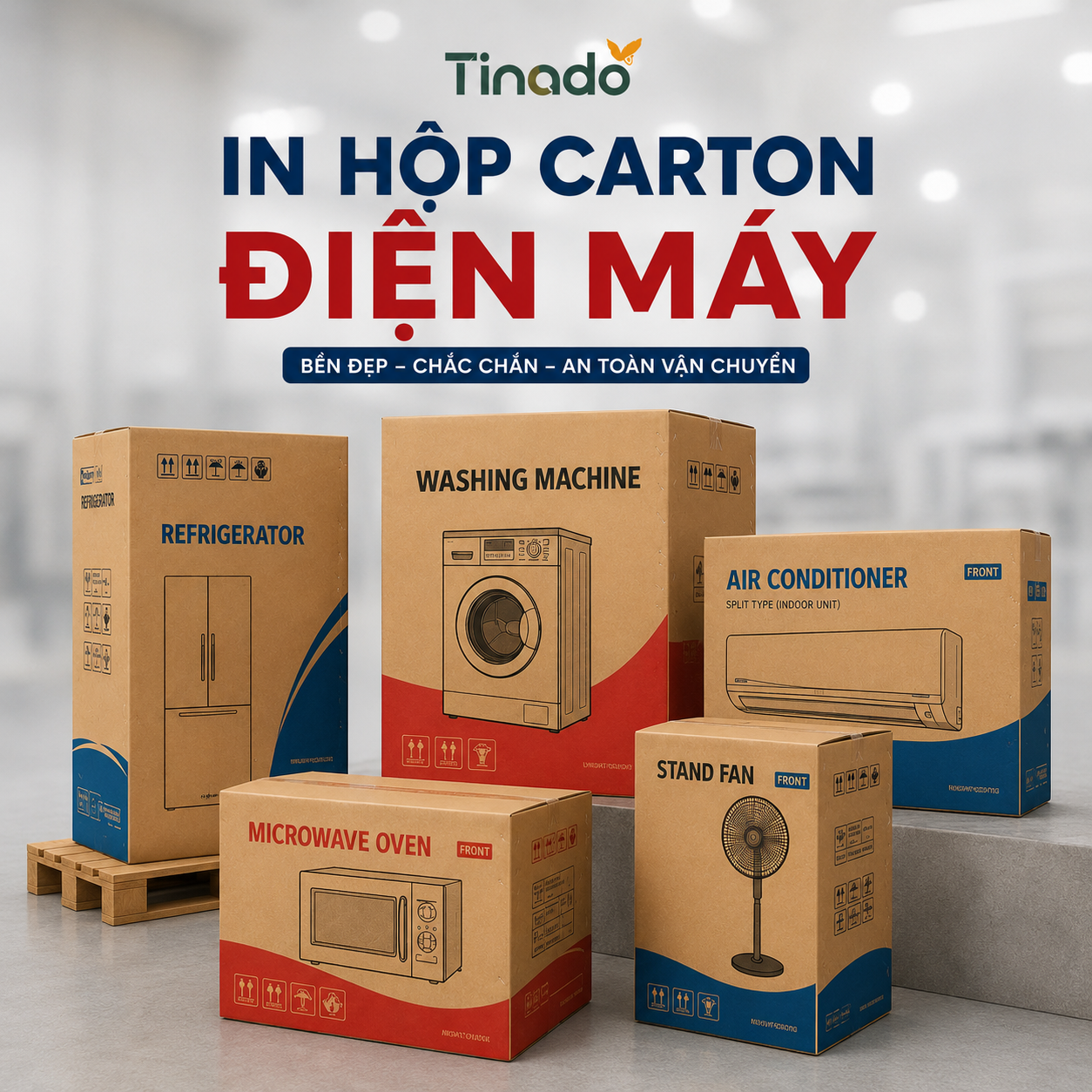 In Hộp Carton Điện Máy