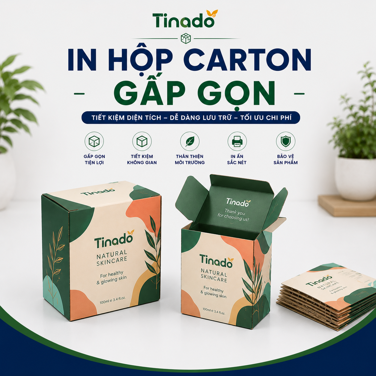 In Hộp Carton Gấp Gọn
