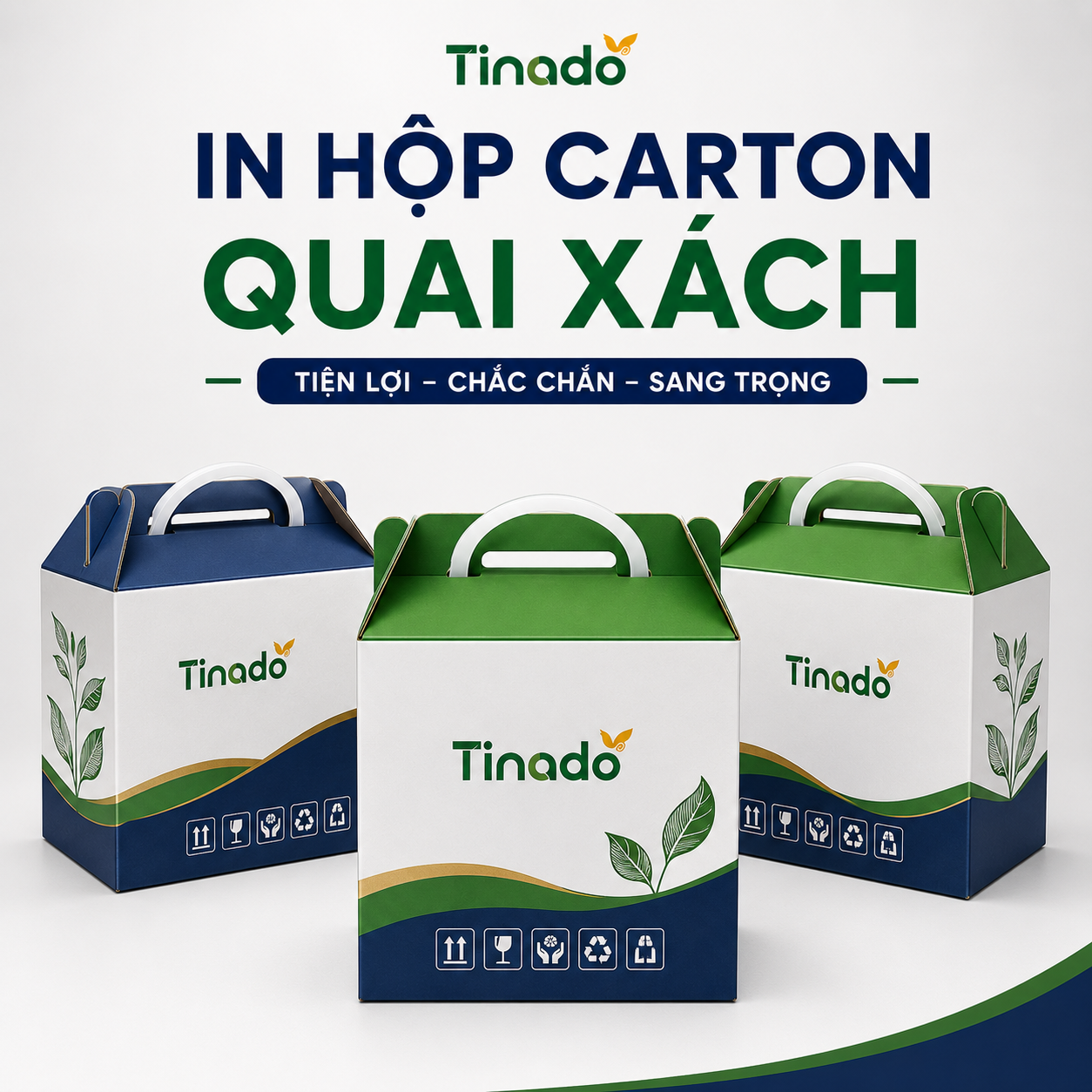 In Hộp Carton Quai Xách