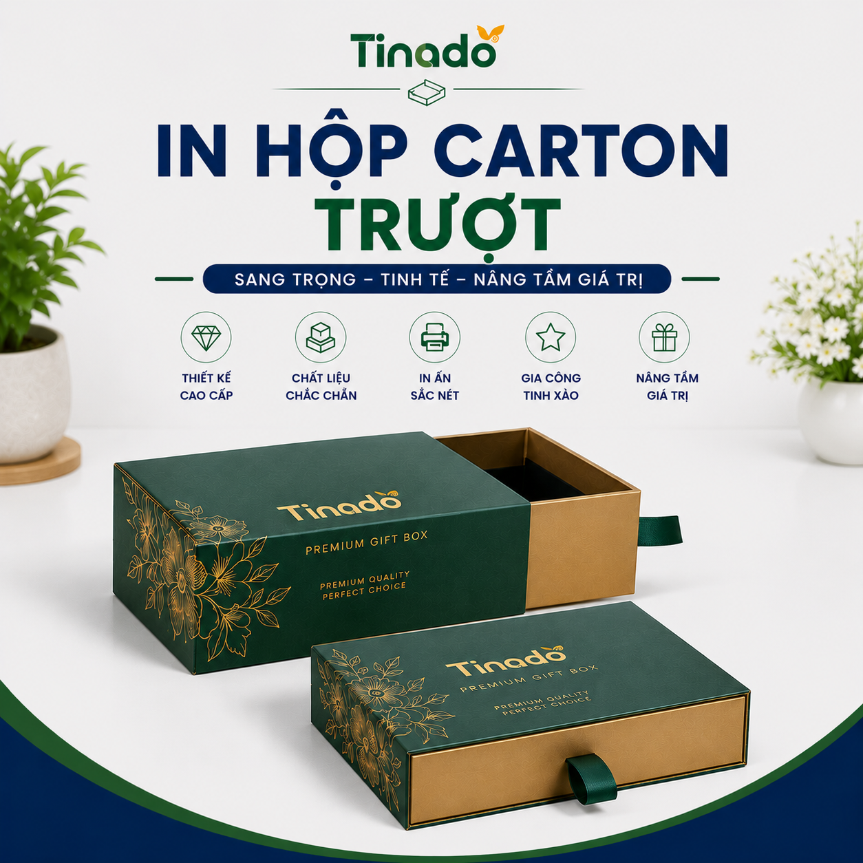 In Hộp Carton Trượt