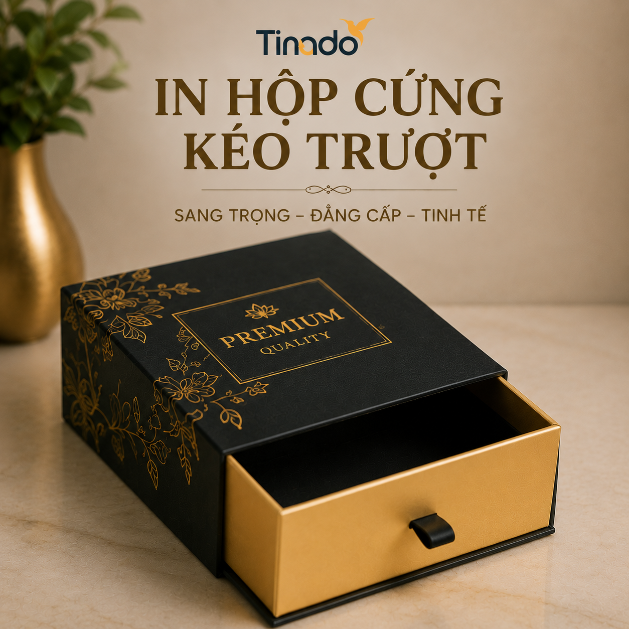 In Hộp Cứng Kéo Trượt