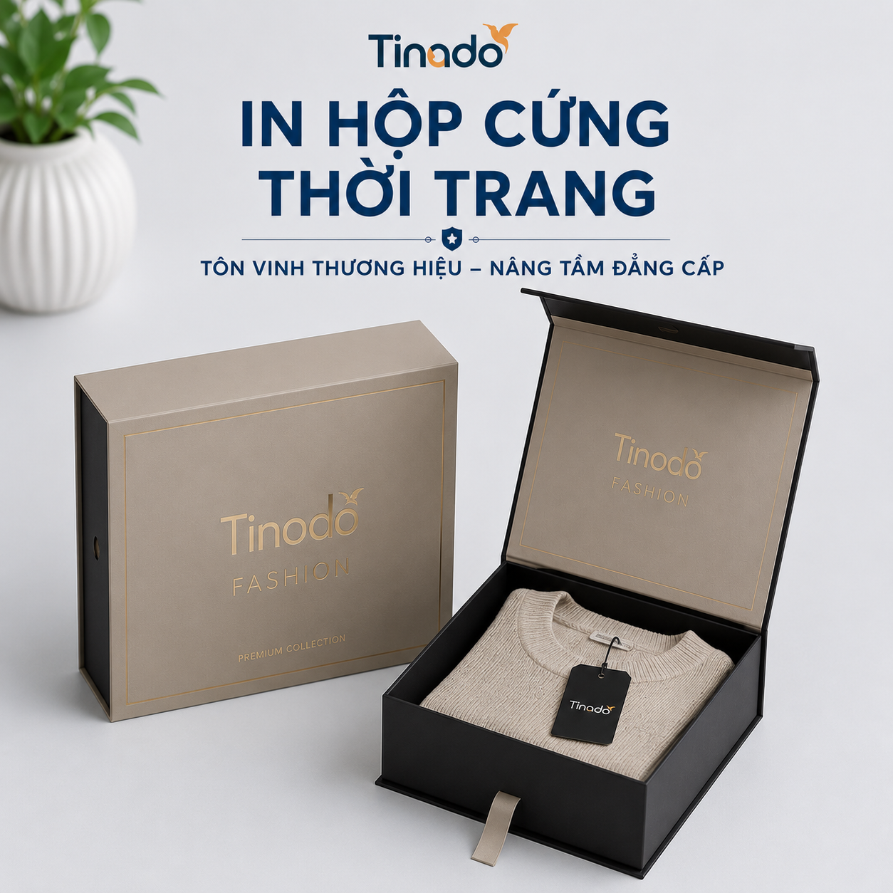 In Hộp Cứng Thời Trang