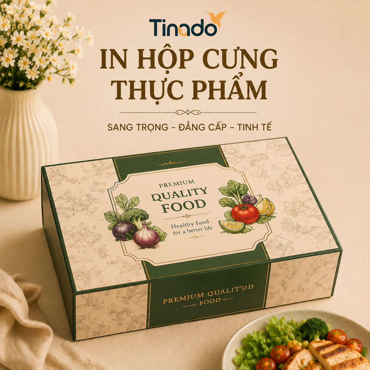 In Hộp Cứng Thực Phẩm