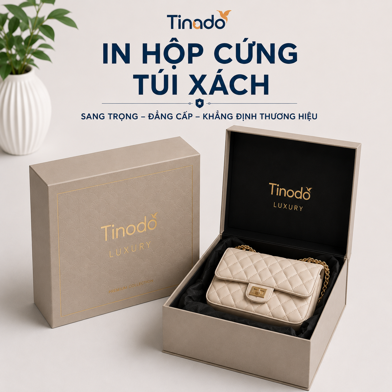 In Hộp Cứng Túi Xách