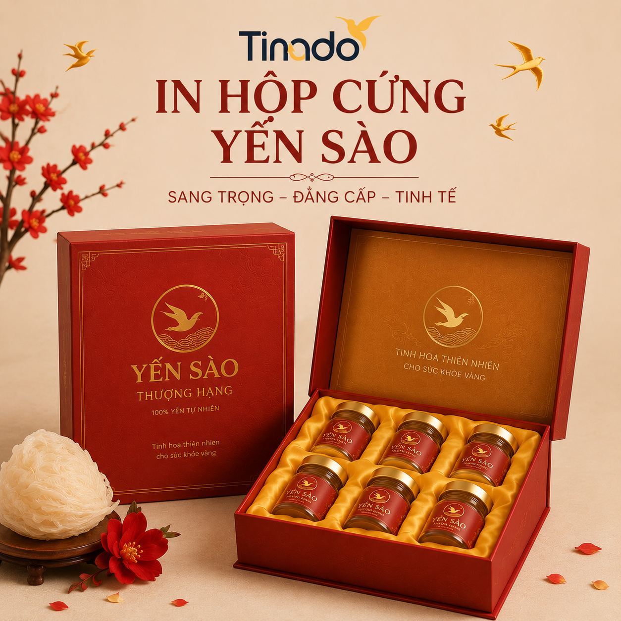 In Hộp Cứng Yến Sào