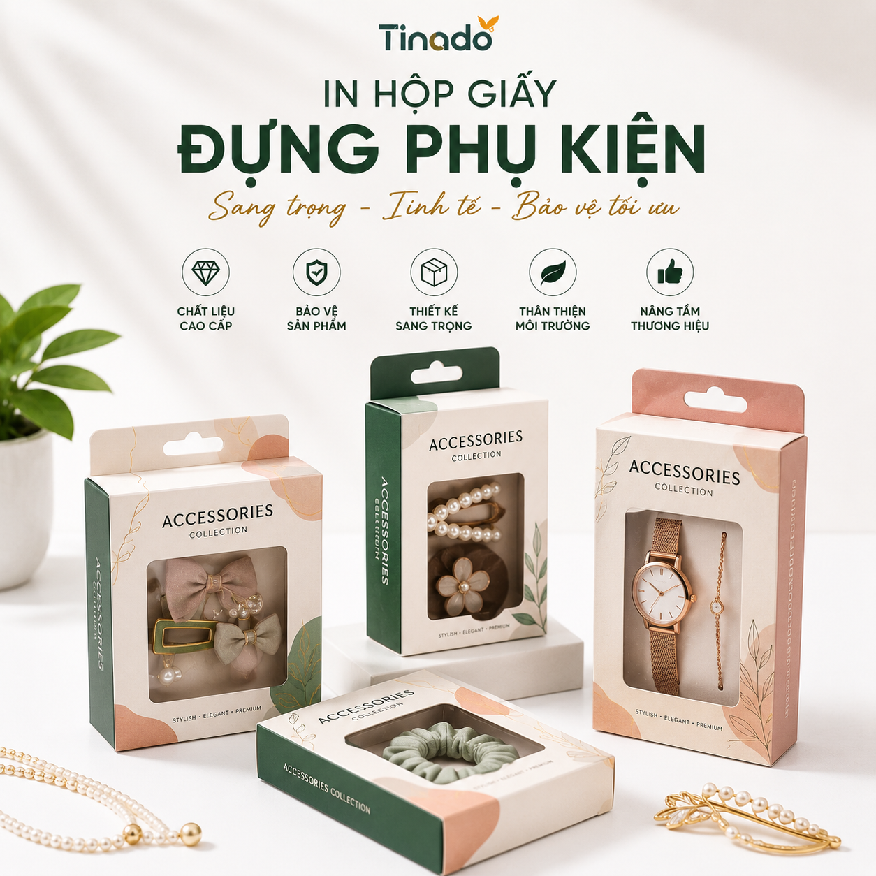 In Hộp Đựng Phụ Kiện