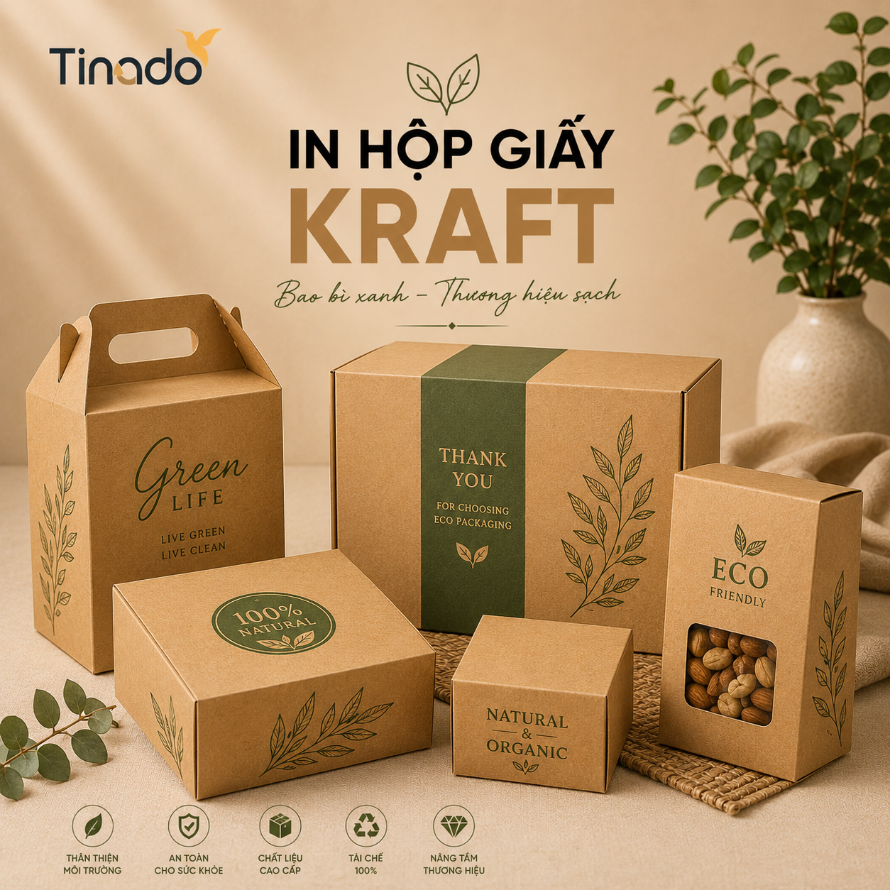 In Hộp Giấy Kraft