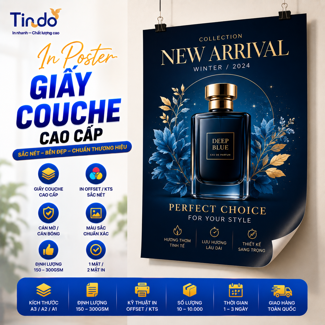 In Poster Giấy Couche