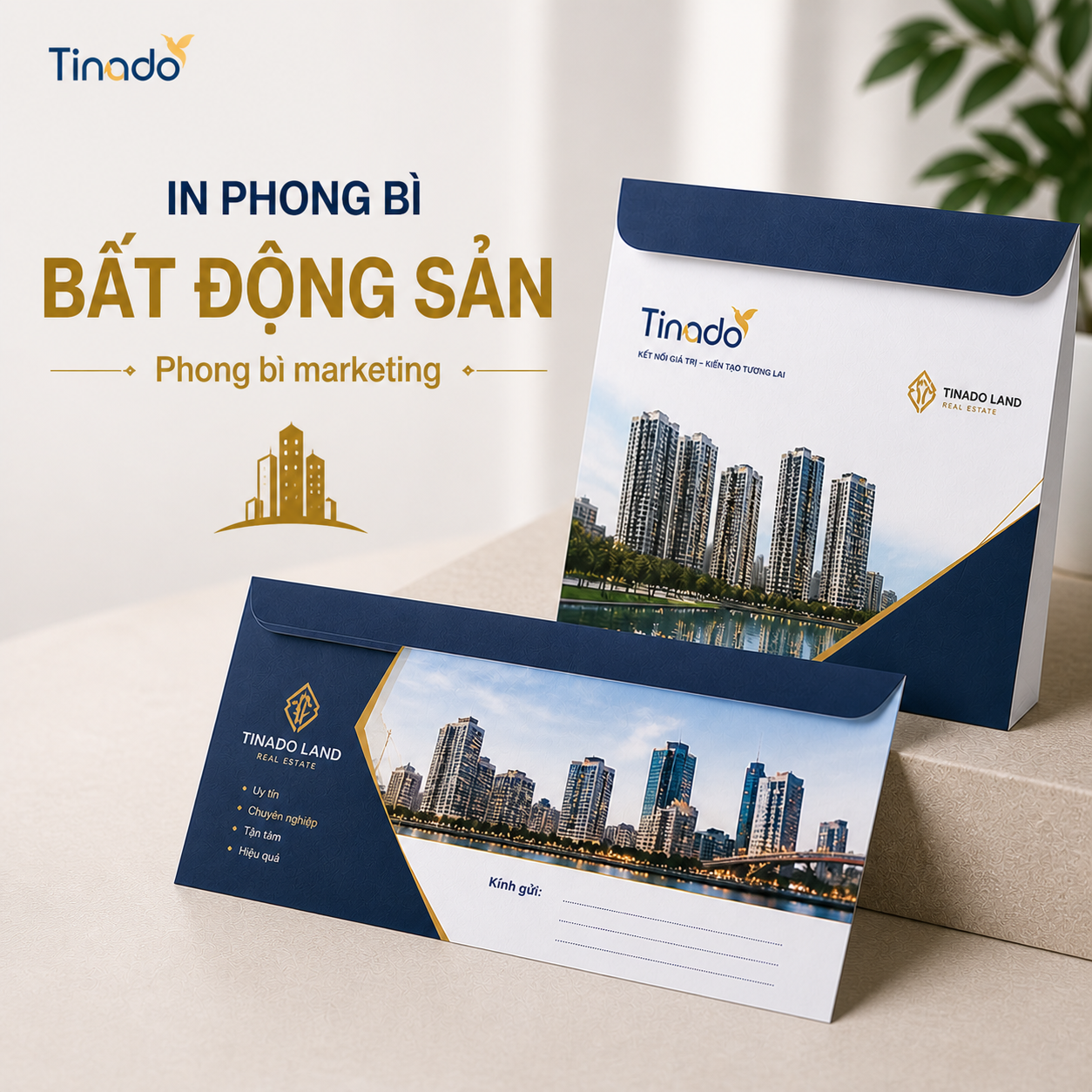 In phong bì bất động sản