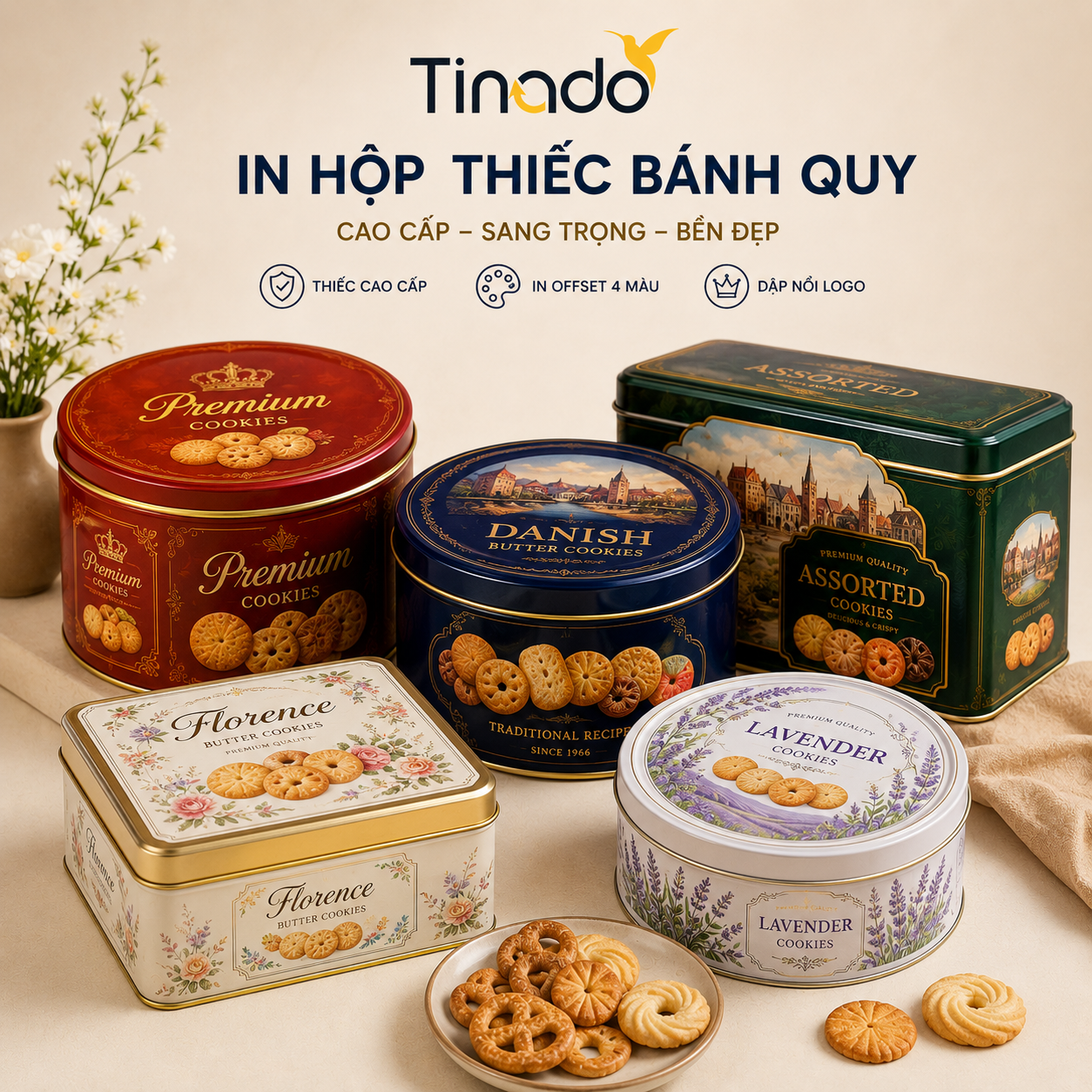 In Hộp Thiếc Bánh Quy