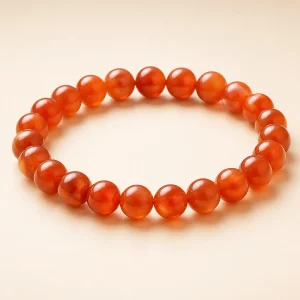 Vòng tay Carnelian 8mm