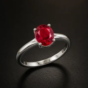 Nhẫn Ruby tự nhiên