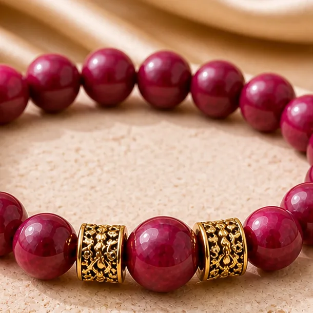 Vòng tay Ruby RB05 Song charm - ảnh cận cảnh chi tiết
